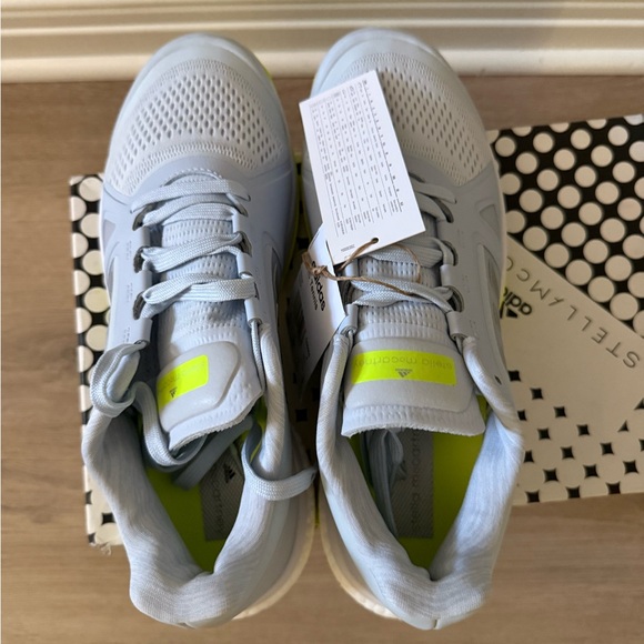 Adidas Stella McCartney Barricade Boost Tennis court shoe size 9 1/2 US. NWT. - Picture 5 of 7